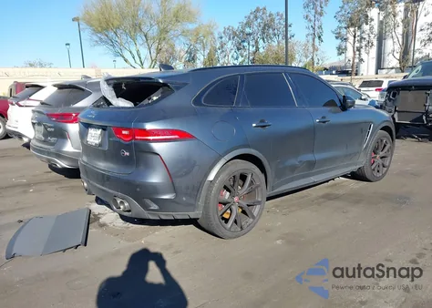 2020 Jaguar F-Pace Svr P550 Awd Automatic from USA, damaged, VIN SADCZ2EE0LA641395